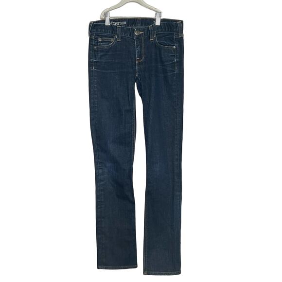 J Crew Matchstick Dark Wash Jeans Size 26R - Picture 10 of 10